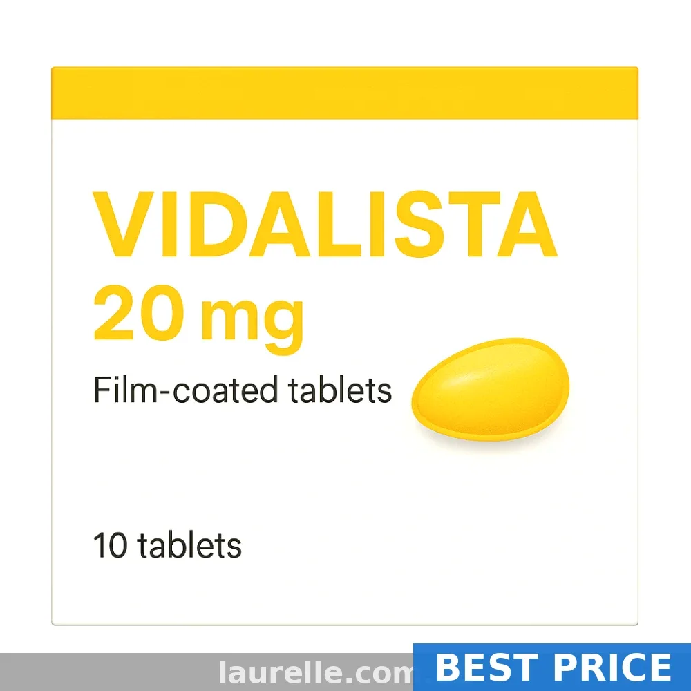 Vidalista — Tadalafil 60mg Tablets for Erectile Dysfunction